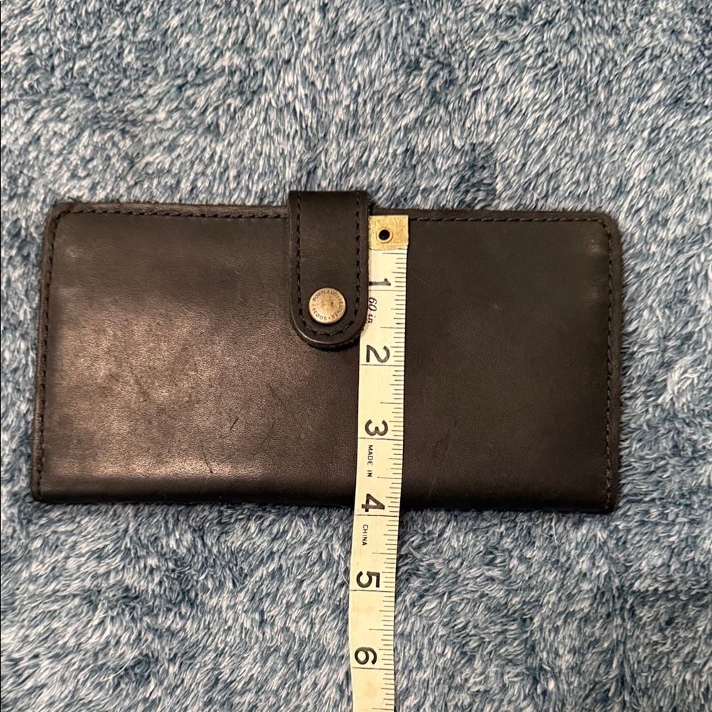 Portland Leather Goods Black Wallet - Picture 6 of 6